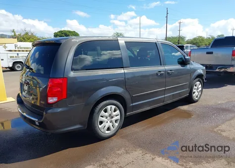 2017 Dodge Grand Caravan Se из США, поврежденный, VIN 2C4RDGBG3HR649307